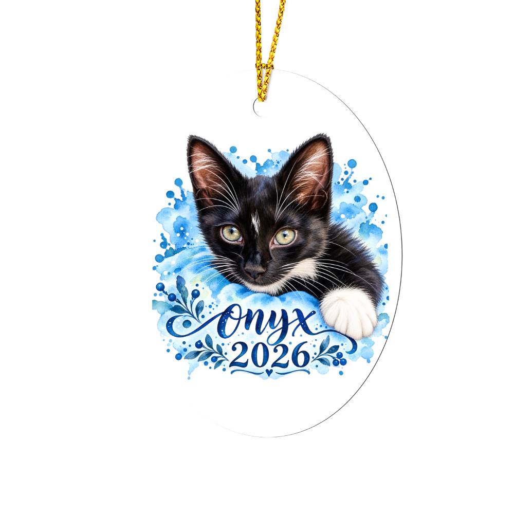 High Gloss Oval Ornament